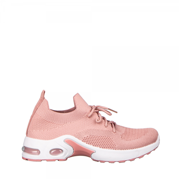 Fepa textil anyagból készült rózsaszín női sportcipő, 2 - Kalapod.hu